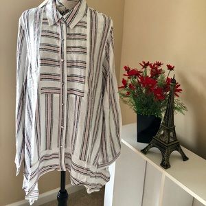 Cupio Blush Stripe Tunic